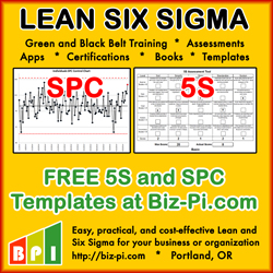 free lean six sigma downloads and templates